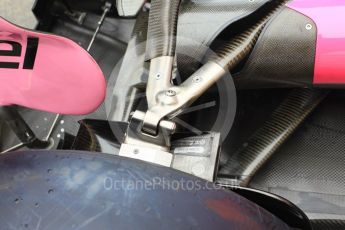 World © Octane Photographic Ltd. Formula 1 – Japanese GP - Pit Lane. Racing Point Force India VJM11 - Esteban Ocon. Suzuka Circuit, Japan. Thursday 4th October 2018.