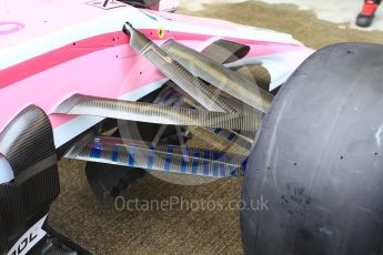 World © Octane Photographic Ltd. Formula 1 – Japanese GP - Pit Lane. Racing Point Force India VJM11 - Esteban Ocon. Suzuka Circuit, Japan. Thursday 4th October 2018.