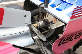 World © Octane Photographic Ltd. Formula 1 – Japanese GP - Pit Lane. Racing Point Force India VJM11 - Sergio Perez. Suzuka Circuit, Japan. Thursday 4th October 2018.