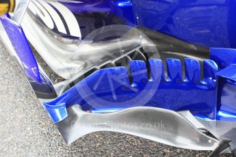 World © Octane Photographic Ltd. Formula 1 – Japanese GP - Pit Lane. Scuderia Toro Rosso STR13 – Brendon Hartley. Suzuka Circuit, Japan. Thursday 4th October 2018.