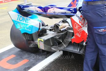 World © Octane Photographic Ltd. Formula 1 – Japanese GP - Pit Lane. Scuderia Toro Rosso STR13 – Brendon Hartley. Suzuka Circuit, Japan. Thursday 4th October 2018.