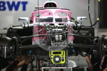 World © Octane Photographic Ltd. Formula 1 – Japanese GP - Paddock. Racing Point Force India VJM11. Suzuka Circuit, Japan. Thursday 4th October 2018.