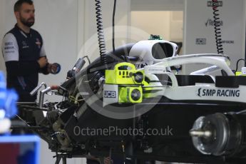 World © Octane Photographic Ltd. Formula 1 – Japanese GP - Pit Lane. Williams Martini Racing FW41. Suzuka Circuit, Japan. Thursday 4th October 2018.