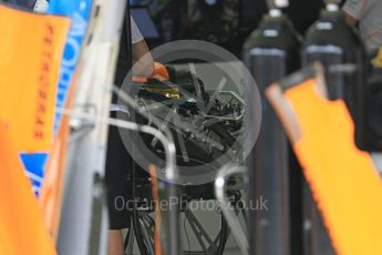 World © Octane Photographic Ltd. Formula 1 – Japanese GP - Pit Lane. McLaren MCL33 Renault engine. Suzuka Circuit, Japan. Thursday 4th October 2018.