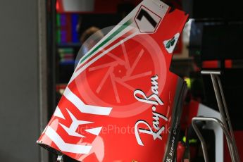 World © Octane Photographic Ltd. Formula 1 – Japanese GP - Pit Lane. Scuderia Ferrari SF71-H – Kimi Raikkonen - new livery #MissionWinNow. Suzuka Circuit, Japan. Thursday 4th October 2018.