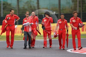 World © Octane Photographic Ltd. Formula 1 – Japanese GP - Track Walk. Scuderia Ferrari SF71-H – Sebastian Vettel. Suzuka Circuit, Japan. Thursday 4th October 2018.