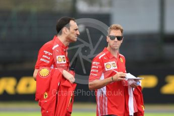 World © Octane Photographic Ltd. Formula 1 – Japanese GP - Track Walk. Scuderia Ferrari SF71-H – Sebastian Vettel. Suzuka Circuit, Japan. Thursday 4th October 2018.