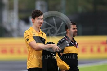 World © Octane Photographic Ltd. Formula 1 - Japanese GP - Track Walk. Jack Aitken – Reserve Driver Renault Sport Formula 1 Team. Suzuka Circuit, Japan. Thursday 4th October 2018.