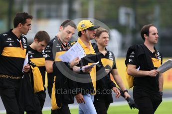World © Octane Photographic Ltd. Formula 1 – Japanese GP - Track Walk. Renault Sport F1 Team RS18 – Carlos Sainz. Suzuka Circuit, Japan. Thursday 4th October 2018.