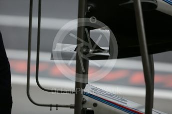 World © Octane Photographic Ltd. Formula 1 – Japanese GP - Pit Lane. Williams Martini Racing FW41 – Sergey Sirotkin. Suzuka Circuit, Japan. Thursday 4th October 2018.