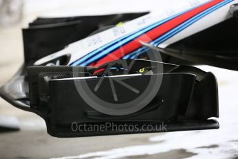 World © Octane Photographic Ltd. Formula 1 – Japanese GP - Pit Lane. Williams Martini Racing FW41 – Sergey Sirotkin. Suzuka Circuit, Japan. Thursday 4th October 2018.