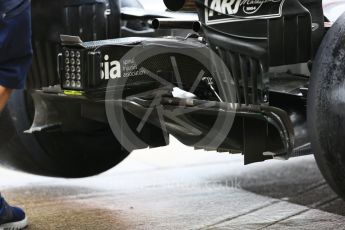 World © Octane Photographic Ltd. Formula 1 – Japanese GP - Pit Lane. Williams Martini Racing FW41 – Sergey Sirotkin. Suzuka Circuit, Japan. Thursday 4th October 2018.