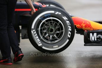 World © Octane Photographic Ltd. Formula 1 – Japanese GP - Pit Lane. Aston Martin Red Bull Racing TAG Heuer RB14 – Max Verstappen. Suzuka Circuit, Japan. Thursday 4th October 2018.
