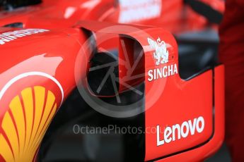 World © Octane Photographic Ltd. Formula 1 – Japanese GP - Pit Lane. Scuderia Ferrari SF71-H – Sebastian Vettel. Suzuka Circuit, Japan. Thursday 4th October 2018.