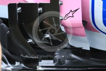World © Octane Photographic Ltd. Formula 1 – Japanese GP - Pit Lane. Racing Point Force India VJM11 - Esteban Ocon. Suzuka Circuit, Japan. Thursday 4th October 2018.