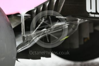 World © Octane Photographic Ltd. Formula 1 – Japanese GP - Pit Lane. Racing Point Force India VJM11 - Esteban Ocon. Suzuka Circuit, Japan. Thursday 4th October 2018.