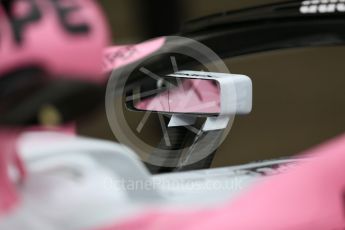World © Octane Photographic Ltd. Formula 1 – Japanese GP - Pit Lane. Racing Point Force India VJM11 - Sergio Perez. Suzuka Circuit, Japan. Thursday 4th October 2018.