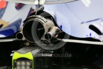 World © Octane Photographic Ltd. Formula 1 – Japanese GP - Pit Lane. Scuderia Toro Rosso STR13 – Brendon Hartley. Suzuka Circuit, Japan. Thursday 4th October 2018.