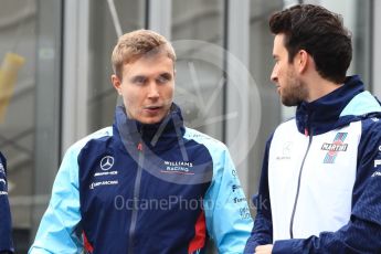 World © Octane Photographic Ltd. Formula 1 – Japanese GP - Paddock. Williams Martini Racing FW41 – Sergey Sirotkin. Suzuka Circuit, Japan. Thursday 4th October 2018.