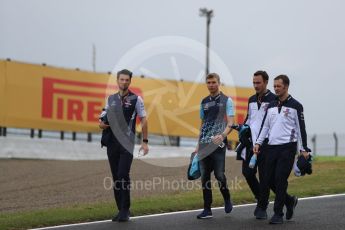 World © Octane Photographic Ltd. Formula 1 – Japanese GP - Track Walk. Williams Martini Racing FW41 – Sergey Sirotkin. Suzuka Circuit, Japan. Thursday 4th October 2018.