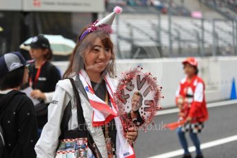 World © Octane Photographic Ltd. Formula 1 – Japanese GP – Fans in the pitlane. Suzuka Circuit, Japan. Thursday 4th October 2018.