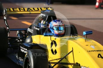 World © Octane Photographic Ltd. Formula Renault 2.0 – Monaco GP - Practice. Monte-Carlo. R-Ace GP - Victor Martins. Thursday 24th May 2018.