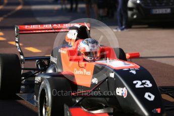 World © Octane Photographic Ltd. Formula Renault 2.0 – Monaco GP - Practice. Monte-Carlo. Tech 1 Racing - Thomas Neubauer. Thursday 24th May 2018.