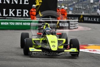 World © Octane Photographic Ltd. Formula Renault 2.0 – Monaco GP - Qualifying. Monte-Carlo. Fortec Motorsports - Christian Hahn. Friday 25th May 2018.