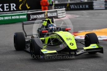 World © Octane Photographic Ltd. Formula Renault 2.0 – Monaco GP - Qualifying. Monte-Carlo. Fortec Motorsports - Christian Hahn. Friday 25th May 2018.