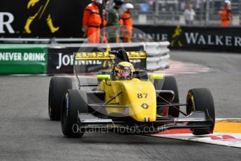 World © Octane Photographic Ltd. Formula Renault 2.0 – Monaco GP - Qualifying. Monte-Carlo. Fortec Motorsports - Arthur Rougier. Friday 25th May 2018.