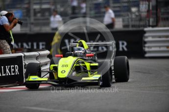 World © Octane Photographic Ltd. Formula Renault 2.0 – Monaco GP - Qualifying. Monte-Carlo. Fortec Motorsports - Christian Hahn. Friday 25th May 2018.