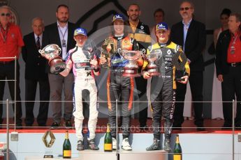 World © Octane Photographic Ltd. Formula Renault 2.0 – Monaco GP - Race 1. Monte-Carlo. MP Motorsport - Alex Peroni and R-Ace GP - Charles Milesi and Victor Martins. Saturday 26th May 2018.