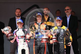 World © Octane Photographic Ltd. Formula Renault 2.0 – Monaco GP - Race 1. Monte-Carlo. MP Motorsport - Alex Peroni and R-Ace GP - Charles Milesi and Victor Martins. Saturday 26th May 2018.