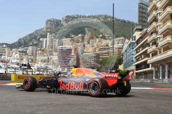 World © Octane Photographic Ltd. Formula 1 – Monaco GP - Practice 3. Aston Martin Red Bull Racing TAG Heuer RB14 – Daniel Ricciardo. Monte-Carlo. Saturday 26th May 2018.