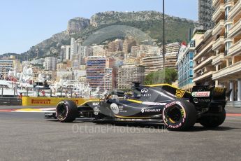 World © Octane Photographic Ltd. Formula 1 – Monaco GP - Practice 3. Renault Sport F1 Team RS18 – Nico Hulkenberg. Monte-Carlo. Saturday 26th May 2018.