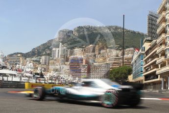 World © Octane Photographic Ltd. Formula 1 – Monaco GP - Practice 3. Mercedes AMG Petronas Motorsport AMG F1 W09 EQ Power+ - Valtteri Bottas. Monte-Carlo. Saturday 26th May 2018.