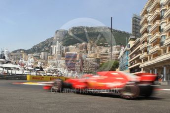 World © Octane Photographic Ltd. Formula 1 – Monaco GP - Practice 3. Scuderia Ferrari SF71-H – Sebastian Vettel. Monte-Carlo. Saturday 26th May 2018.