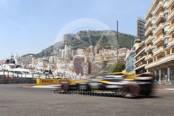 World © Octane Photographic Ltd. Formula 1 – Monaco GP - Practice 3. Renault Sport F1 Team RS18 – Carlos Sainz. Monte-Carlo. Saturday 26th May 2018.