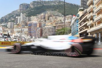 World © Octane Photographic Ltd. Formula 1 – Monaco GP - Practice 3. Williams Martini Racing FW41 – Lance Stroll. Monte-Carlo. Saturday 26th May 2018.