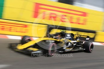 World © Octane Photographic Ltd. Formula 1 – Monaco GP - Practice 3. Renault Sport F1 Team RS18 – Carlos Sainz. Monte-Carlo. Saturday 26th May 2018.