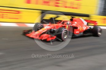World © Octane Photographic Ltd. Formula 1 – Monaco GP - Practice 3. Scuderia Ferrari SF71-H – Sebastian Vettel. Monte-Carlo. Saturday 26th May 2018.