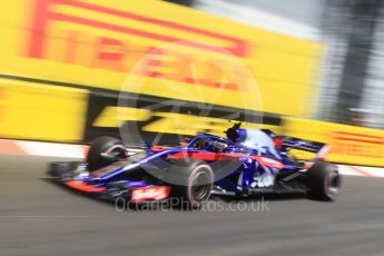 World © Octane Photographic Ltd. Formula 1 – Monaco GP - Practice 3. Scuderia Toro Rosso STR13 – Pierre Gasly. Monte-Carlo. Saturday 26th May 2018.
