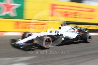 World © Octane Photographic Ltd. Formula 1 – Monaco GP - Practice 3. Williams Martini Racing FW41 – Lance Stroll. Monte-Carlo. Saturday 26th May 2018.