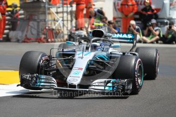 World © Octane Photographic Ltd. Formula 1 – Monaco GP - Practice 3. Mercedes AMG Petronas Motorsport AMG F1 W09 EQ Power+ - Valtteri Bottas. Monte-Carlo. Saturday 26th May 2018.