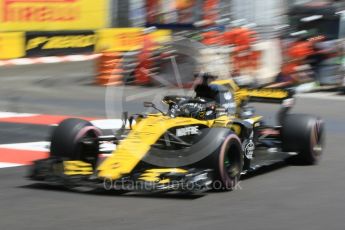 World © Octane Photographic Ltd. Formula 1 – Monaco GP - Practice 3. Renault Sport F1 Team RS18 – Nico Hulkenberg. Monte-Carlo. Saturday 26th May 2018.