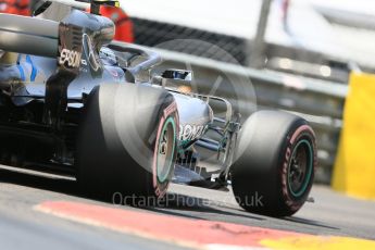 World © Octane Photographic Ltd. Formula 1 – Monaco GP - Practice 3. Mercedes AMG Petronas Motorsport AMG F1 W09 EQ Power+ - Valtteri Bottas. Monte-Carlo. Saturday 26th May 2018.