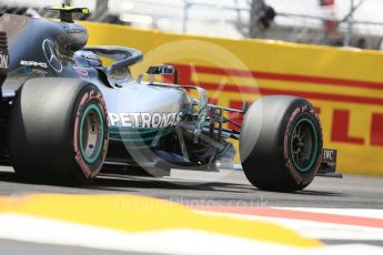 World © Octane Photographic Ltd. Formula 1 – Monaco GP - Practice 3. Mercedes AMG Petronas Motorsport AMG F1 W09 EQ Power+ - Valtteri Bottas. Monte-Carlo. Saturday 26th May 2018.
