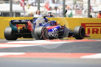 World © Octane Photographic Ltd. Formula 1 – Monaco GP - Practice 3. Scuderia Toro Rosso STR13 – Brendon Hartley. Monte-Carlo. Saturday 26th May 2018.