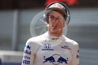 World © Octane Photographic Ltd. Formula 1 – Monaco GP - Practice 3. Scuderia Toro Rosso STR13 – Brendon Hartley. Monte-Carlo. Saturday 26th May 2018.