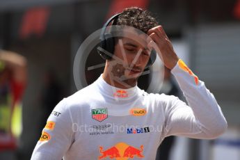 World © Octane Photographic Ltd. Formula 1 – Monaco GP - Practice 3. Aston Martin Red Bull Racing TAG Heuer RB14 – Daniel Ricciardo. Monte-Carlo. Saturday 26th May 2018.